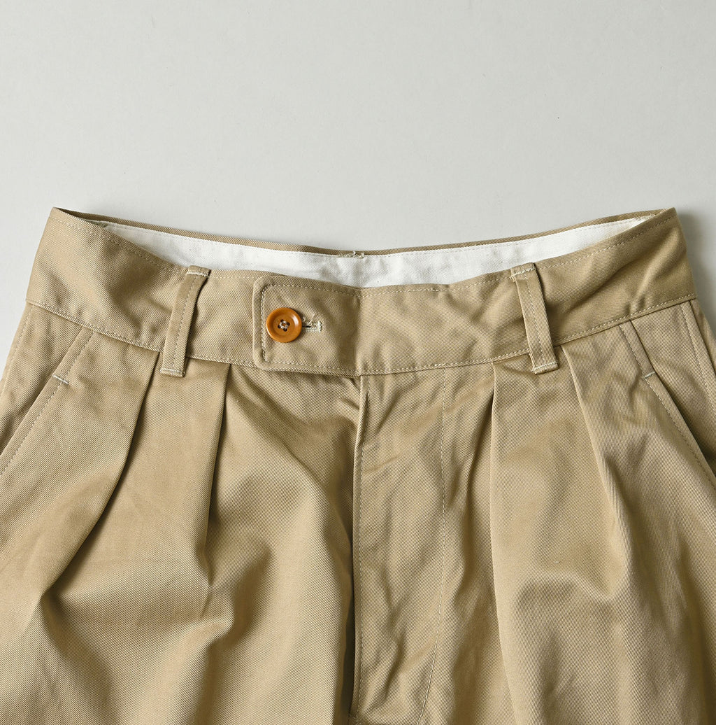 Double Thread Chino Charlotte Baggy Detail