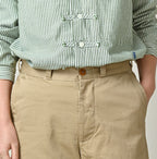 Double Thread Chino 908 Crosby Slacks Detail