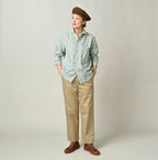 Double Thread Chino 908 Crosby Slacks Female Model