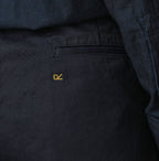 Indigo Double Thread Chino 908 Crosby Slacks Detail
