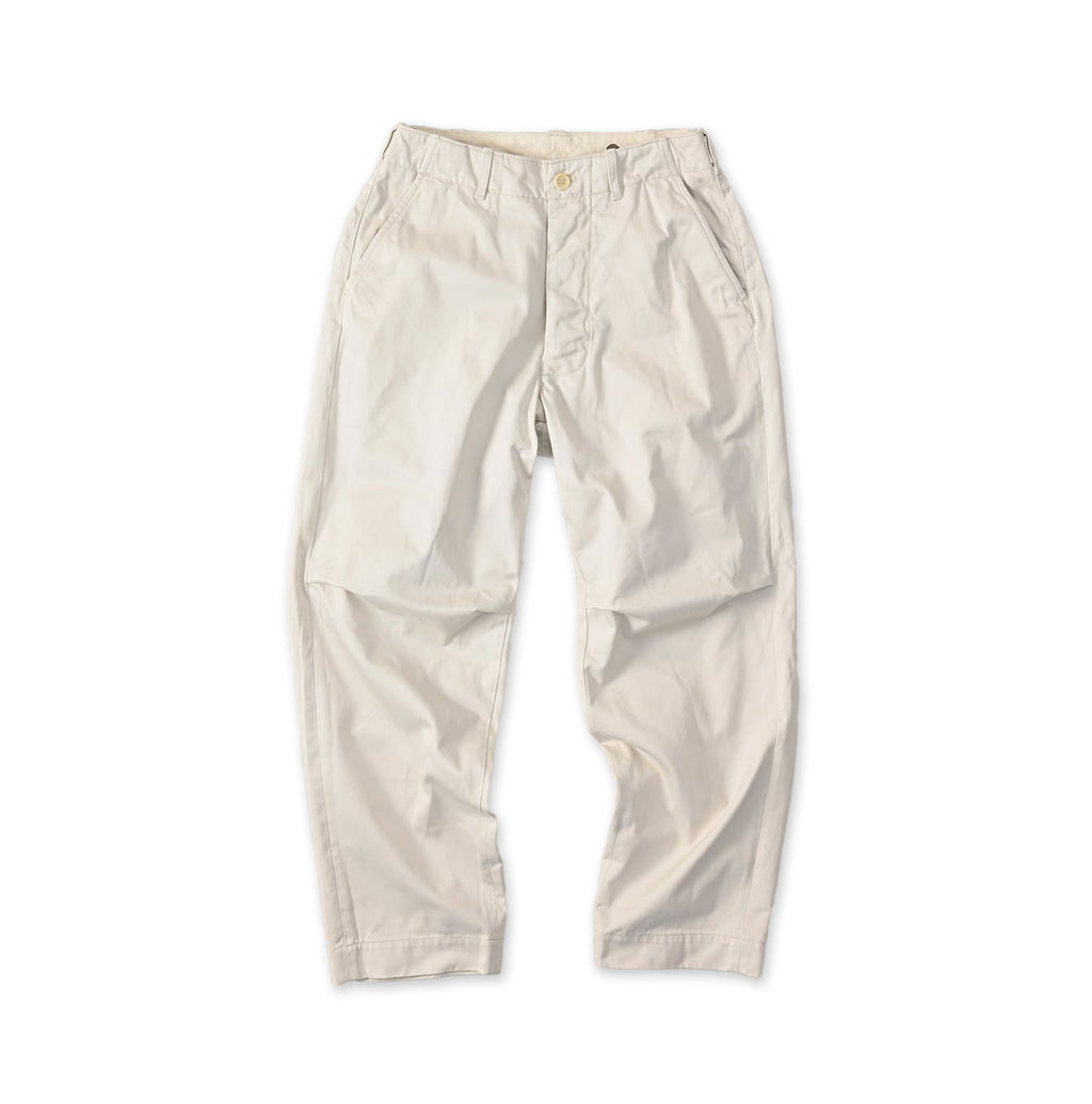 Double Thread Chino 908 Chi-rgo Pants White Rice