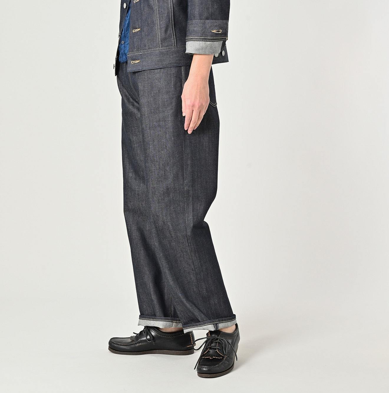 Rye Mugi Denim Charlotte 5 Itchora Female Model