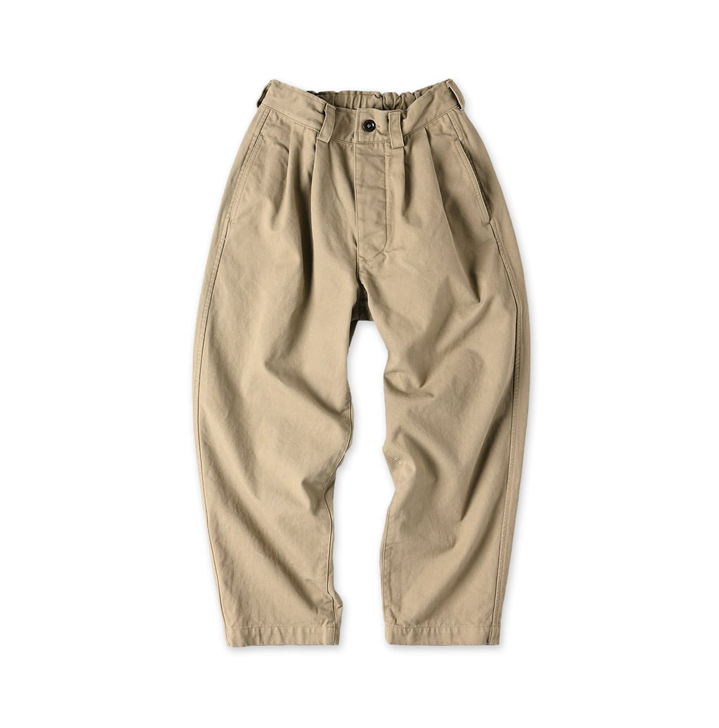 Tabi Cloth 908 Peg Top Pants