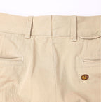 Okome Chino Cotton Charlotte Pants Detail