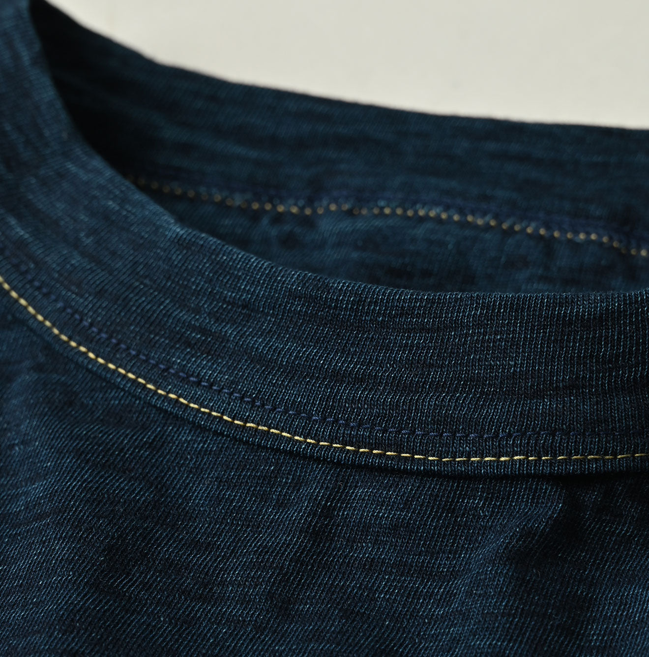 Indigo Tenjiku 908 45 Star T-shirt Detail
