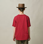 Tenjiku 908 Ocean T-shirt Female Model