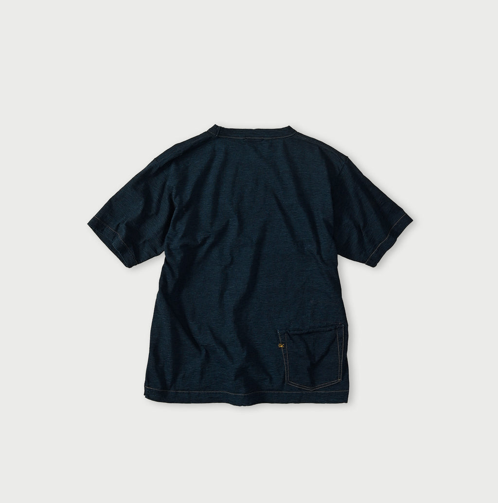 Indigo Tenjiku 908 Ocean T-shirt Back