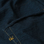 Indigo Tenjiku 908 Ocean T-shirt Detail