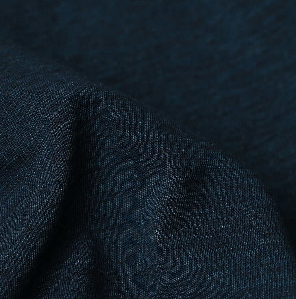 Indigo Tenjiku 908 Ocean T-shirt Detail
