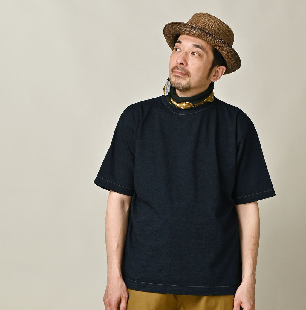 Indigo Tenjiku 908 Ocean T-shirt Male Model