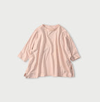 Tenjiku Big Slit T-shirt Pale Pink