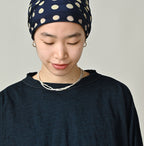 Indigo Tenjiku Big Slit T-shirt Detail