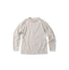 Dozume Tenjiku Cotton 908 45 Star Long Sleeve T-shirt Ice Gray