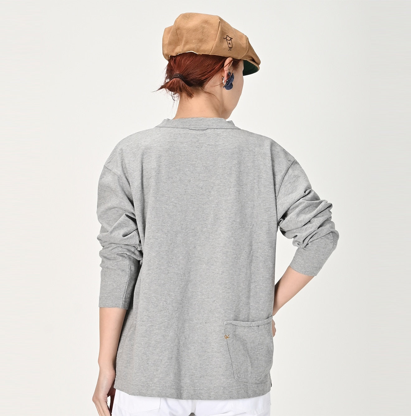 Top Dozume Tenjiku 908 Ocean T-Shirt Female Model