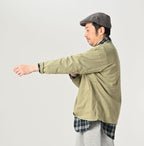 Long Sleeve 908 Ocean T-shirt Male Model
