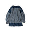 Indigo Basque 908 Shirt Nou (Size 3, 4, 5) Indigo x Kinari Border