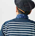 Indigo Basque 908 Shirt Nou (Size 3, 4, 5) Detail