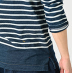 Indigo Basque 908 Shirt Nou (Size 3, 4, 5) Detail