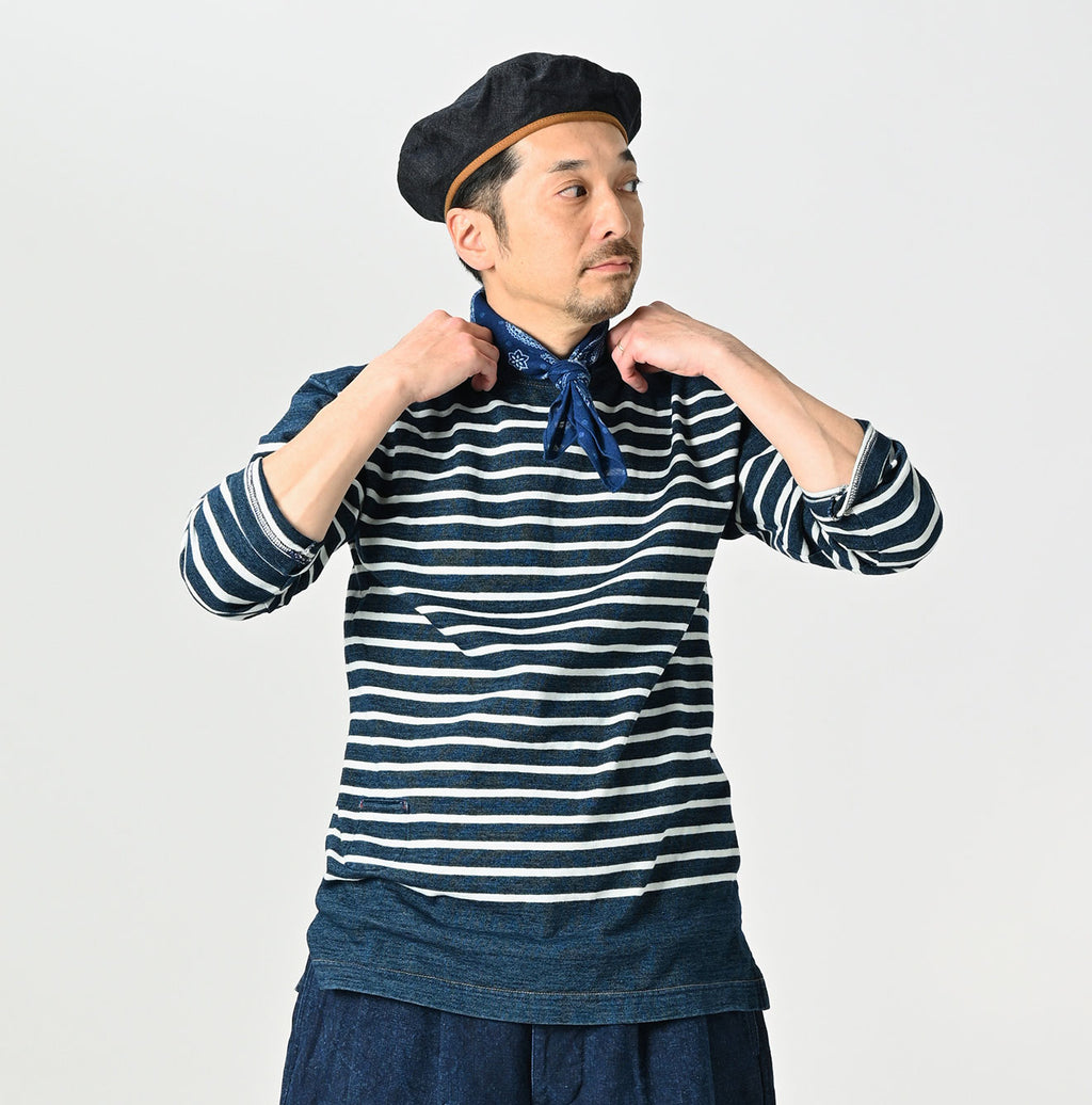 Indigo Basque 908 Shirt Nou (Size 3, 4, 5) Male Model