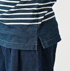 Indigo Basque 908 Shirt Nou (Size 3, 4, 5) Detail