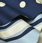 Silk Preppy Mix Kombu Detail