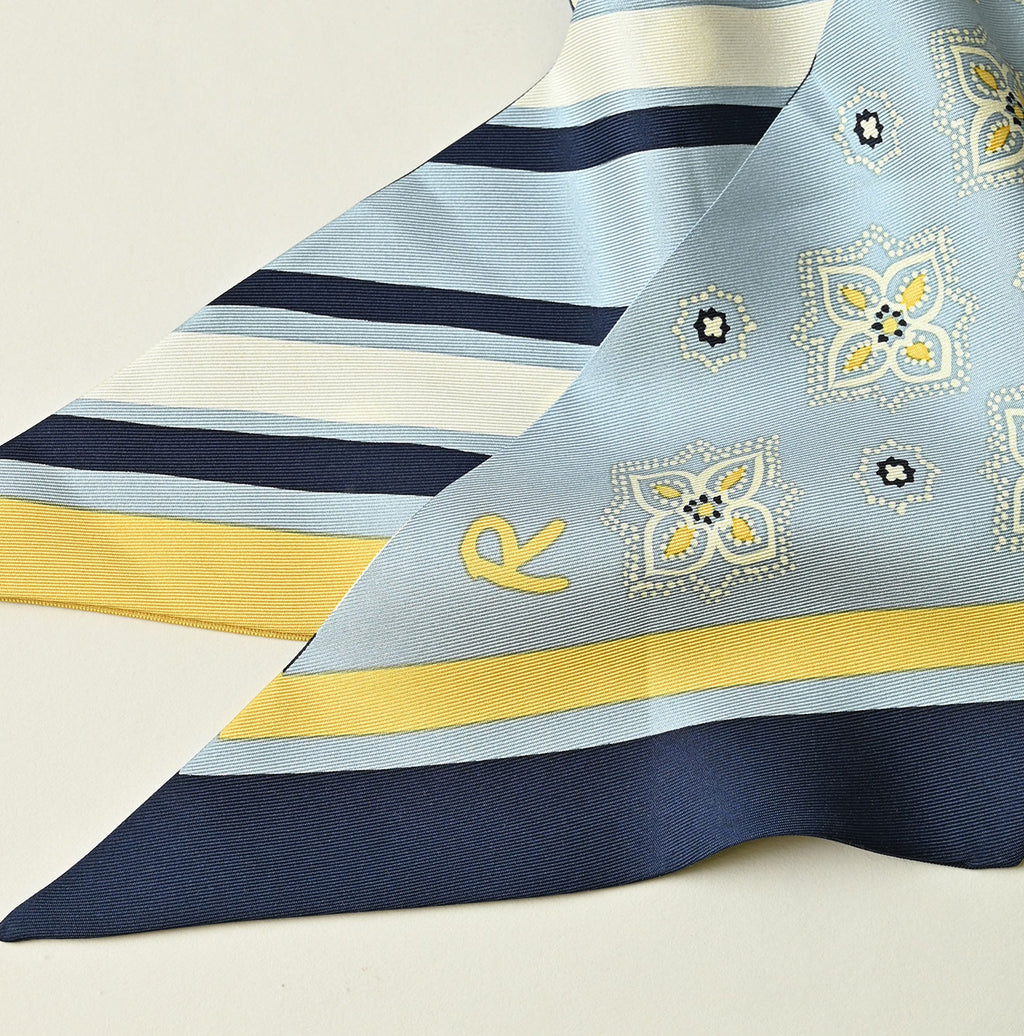 Silk Preppy Mix Kombu Detail
