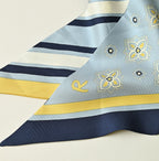 Silk Preppy Mix Kombu Detail