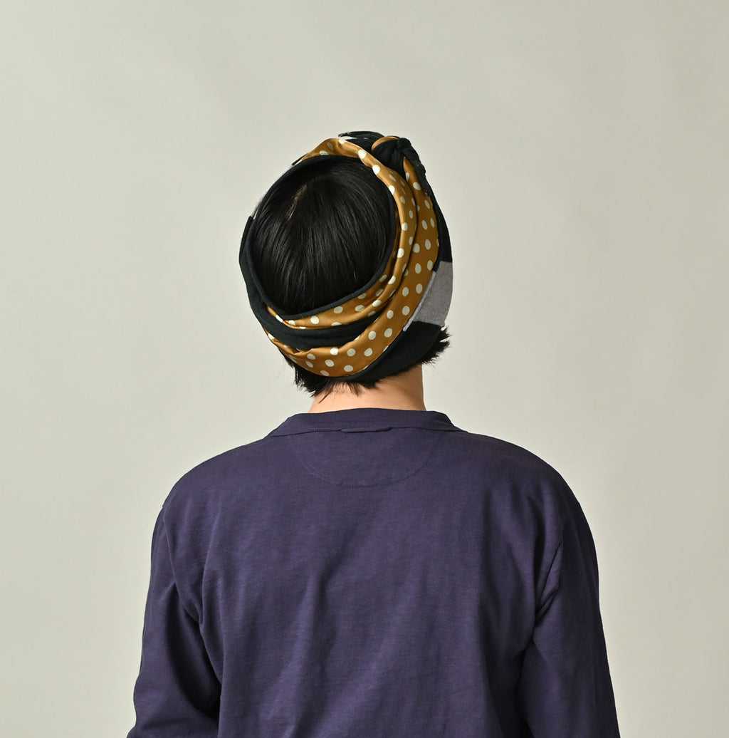 Super Gauze x Silk Tie Female Model