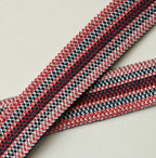 Indigo Regiment Knit Belt Detail