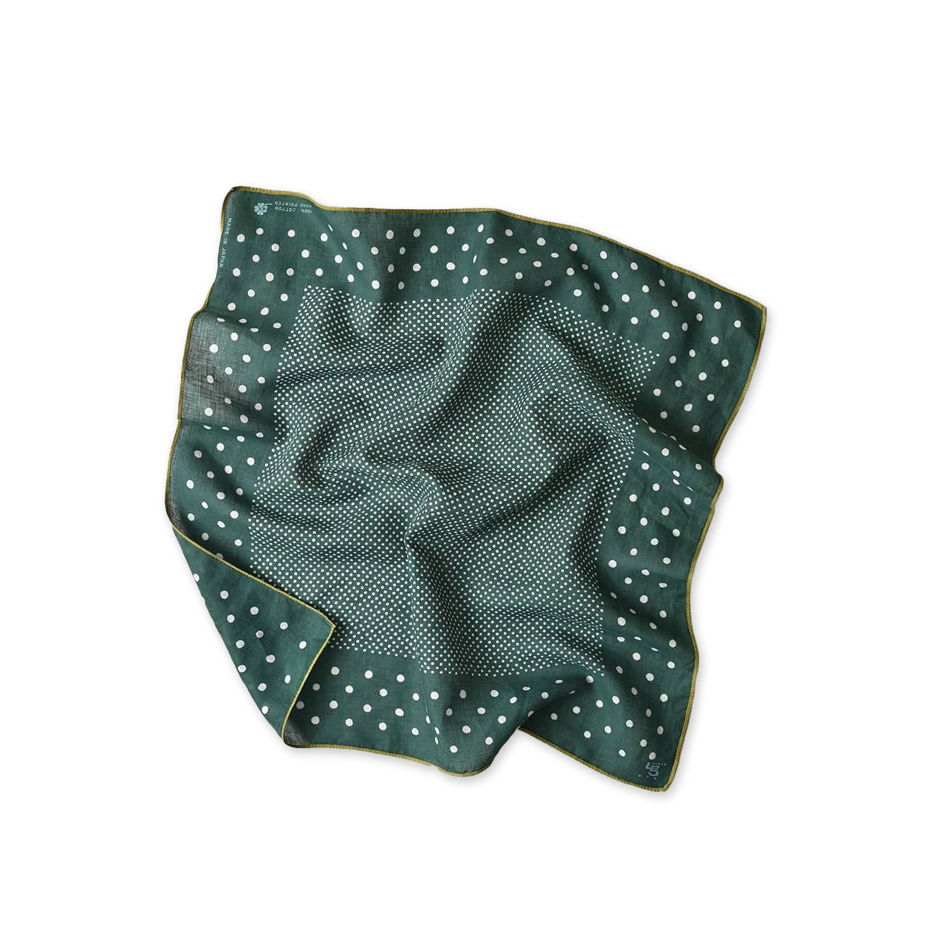Supima Aya MaruMitsu Trio Bandana Green