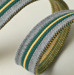 Regiment Knit Belt Linen Detail