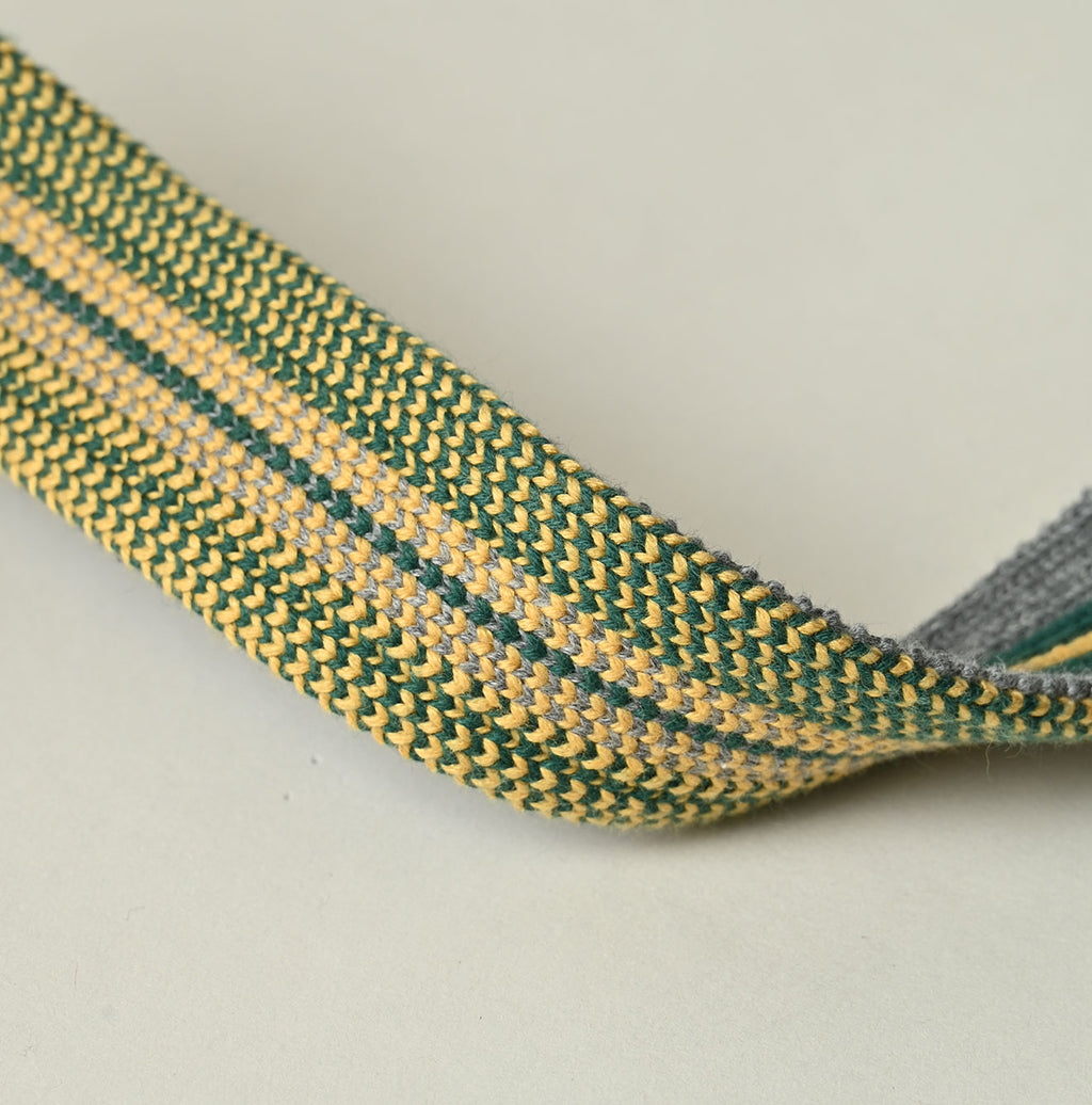Regiment Knit Belt Linen Detail