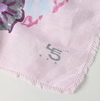 Gauze Flower Wreath Furoshiki Detail