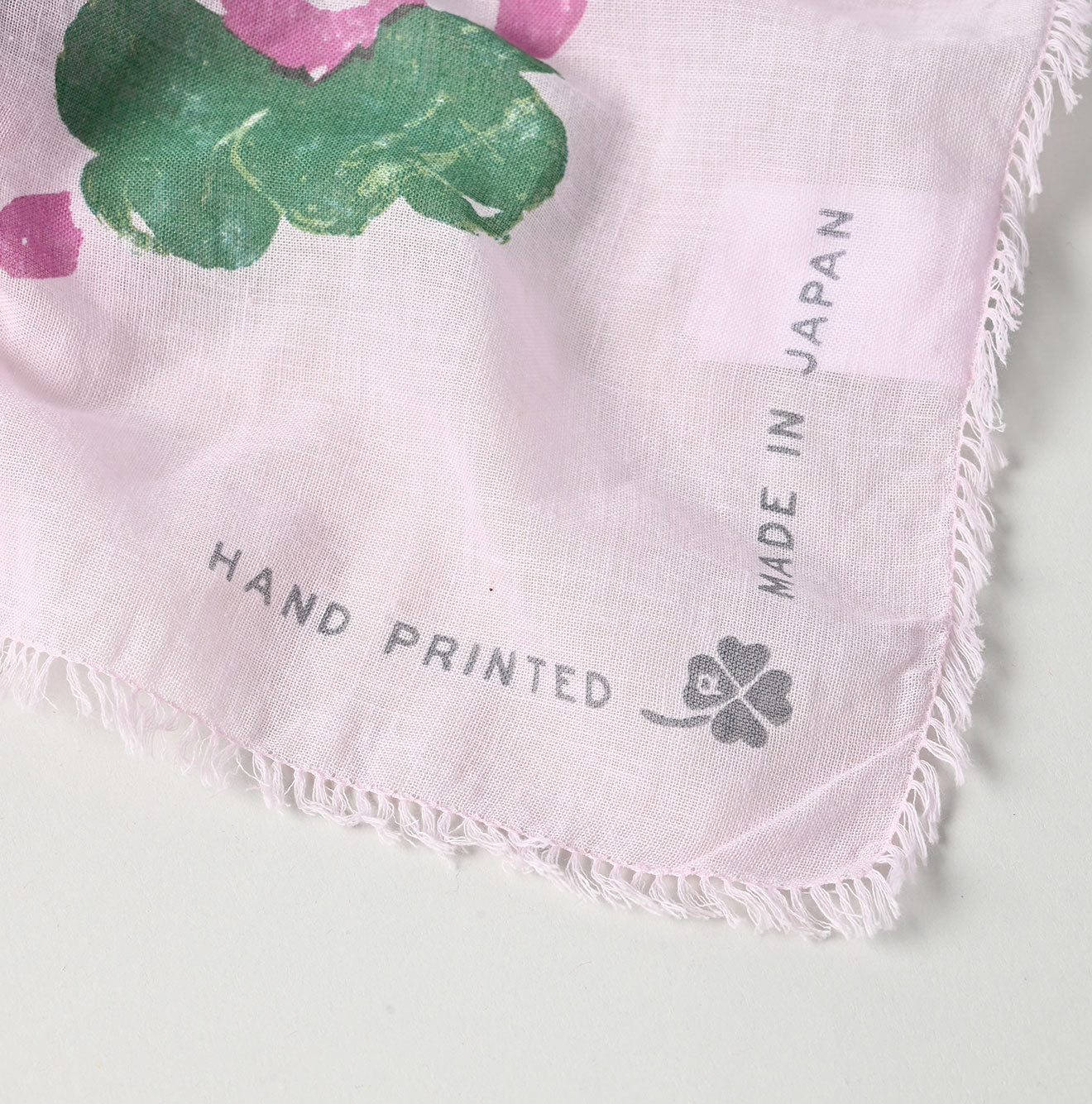 Gauze Flower Wreath Furoshiki Detail