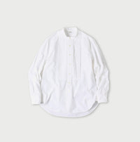 No.180 Miko 908 Loafer Pintuck Stand Collar Shirt