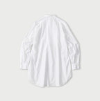 Supima Batiste Tuck Stand Collar Shirt Back
