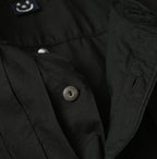 Supima Batiste Tuck Stand Collar Shirt Detail