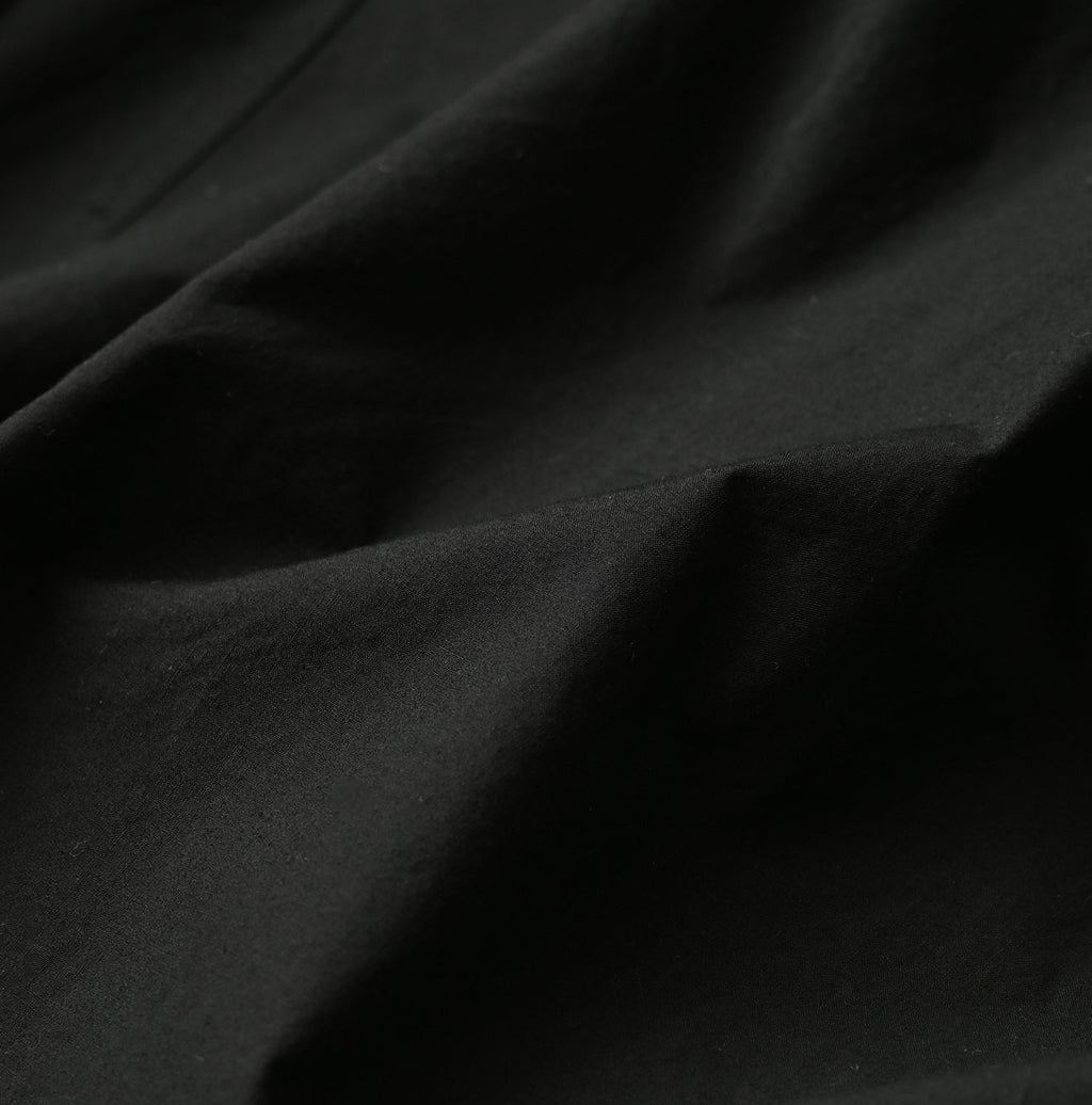 Supima Batiste Tuck Stand Collar Shirt Detail