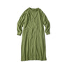 Tenjiku 45 Star Long Sleeve Dress Green