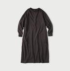 Tenjiku 45 Star Long Sleeve Dress Sumi Black