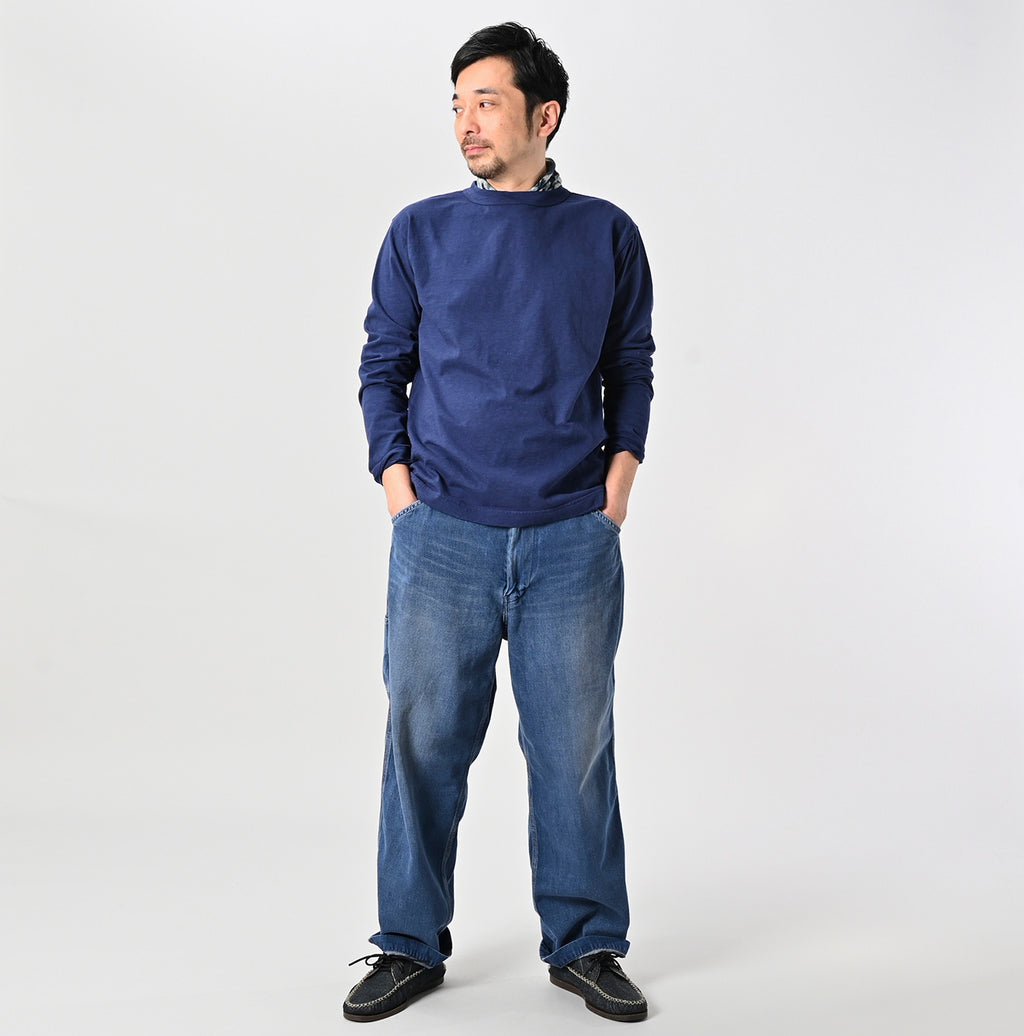 Long Sleeve 908 45 Star T-shirt Male Model