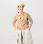 Long Sleeve 908 45 Star T-shirt Female Model