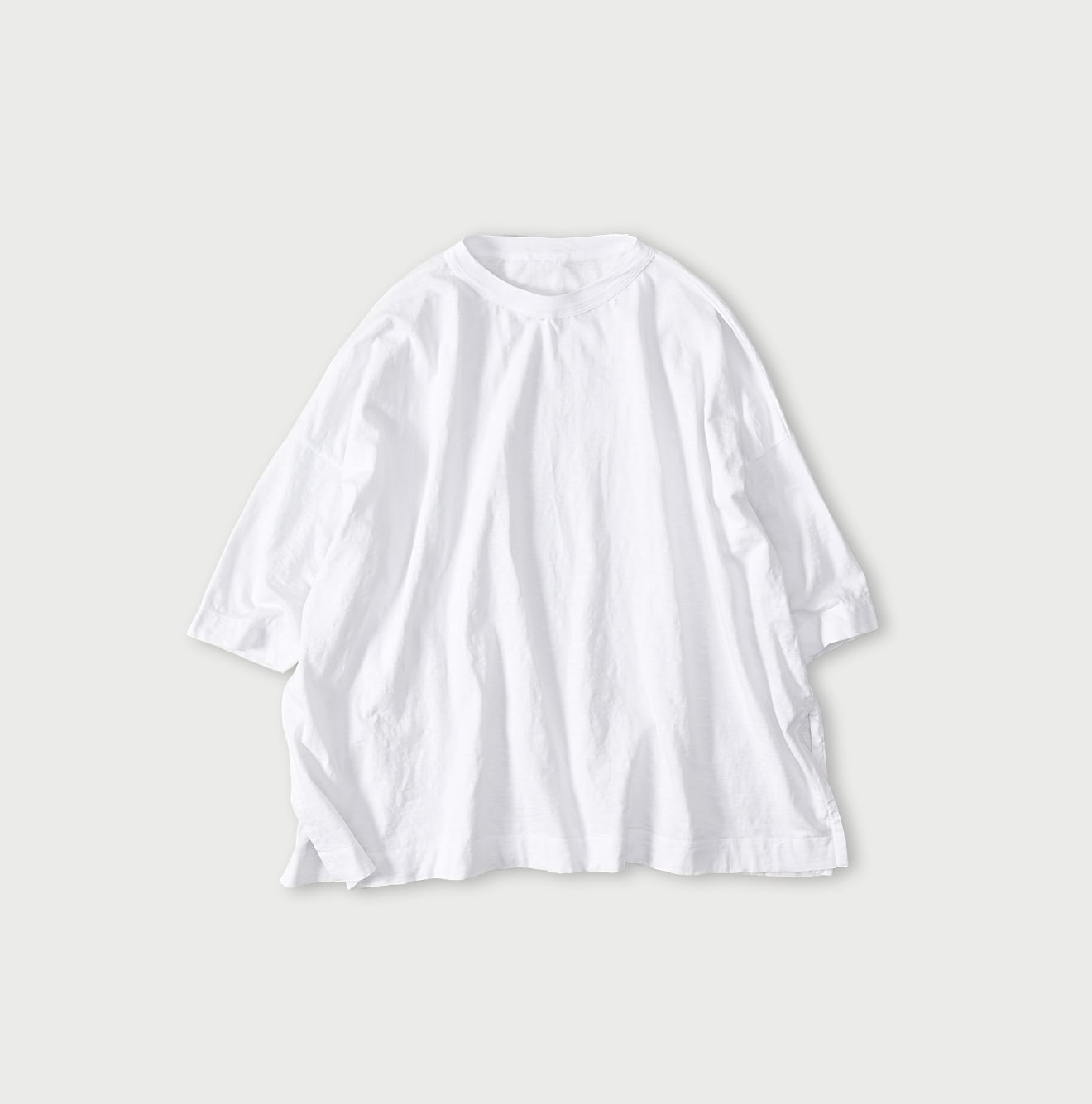 Tenjiku Big Slit T-shirt White
