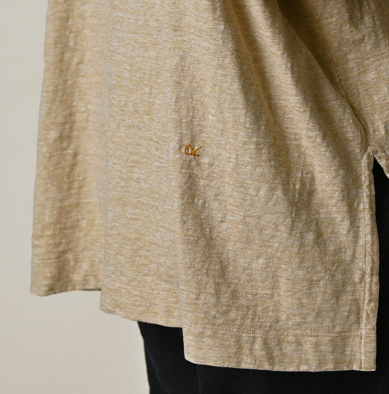 Top Tenjiku Big Slit T-shirt Detail
