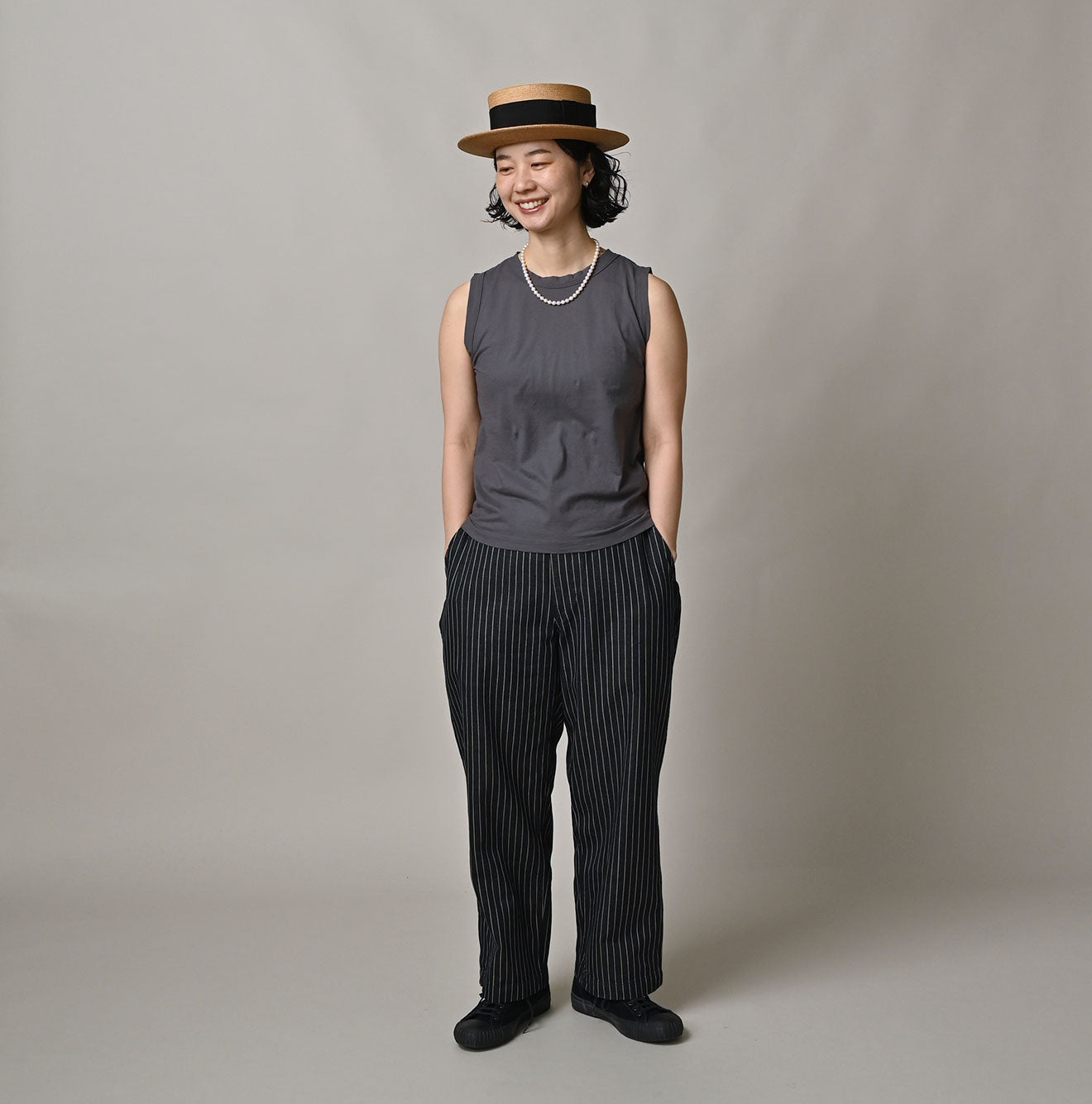 Supima Thin Tenjiku Camisole Female Model