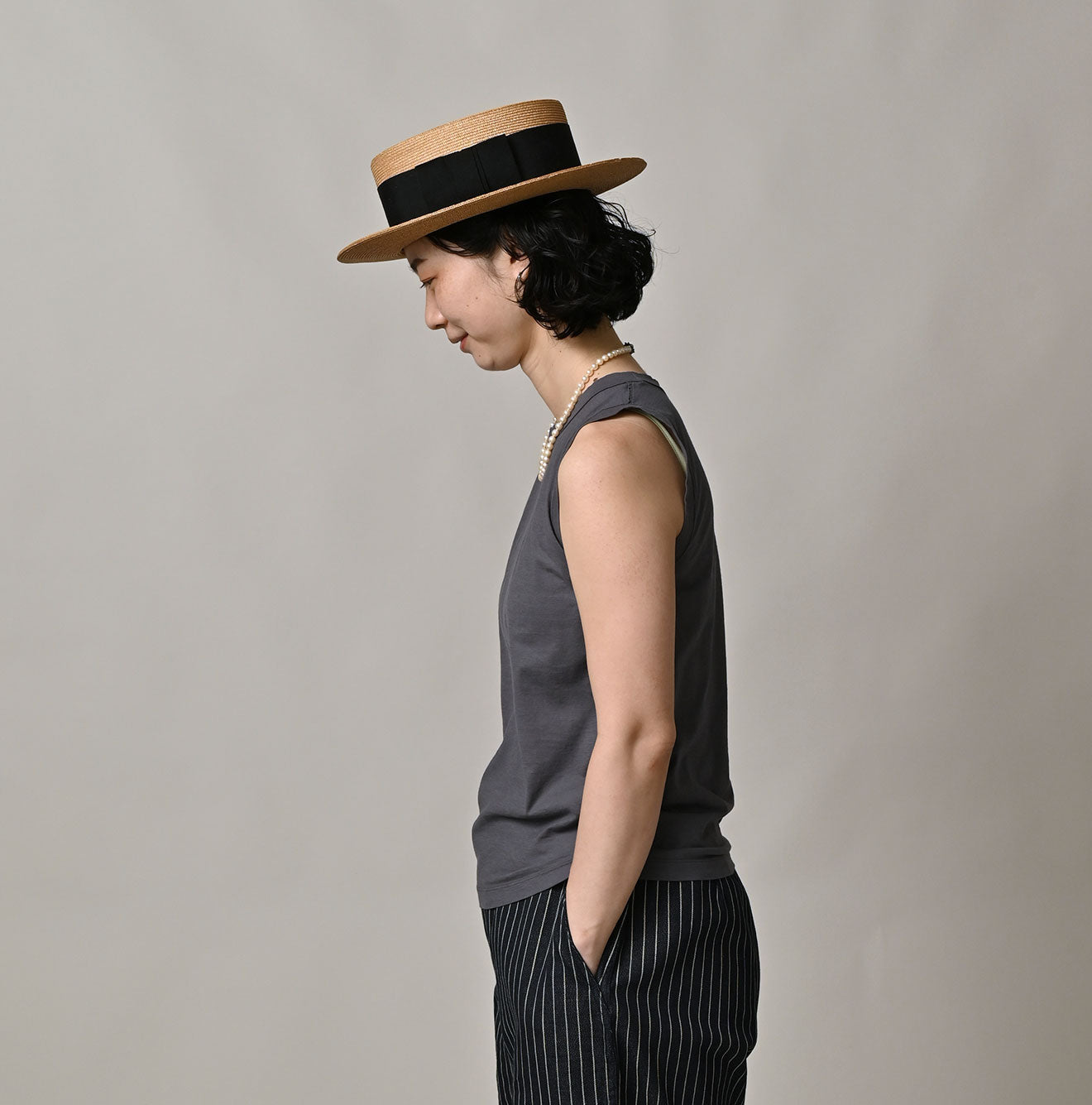 Supima Thin Tenjiku Camisole Female Model