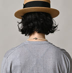 Whole Super Gauze 908 Henley Detail