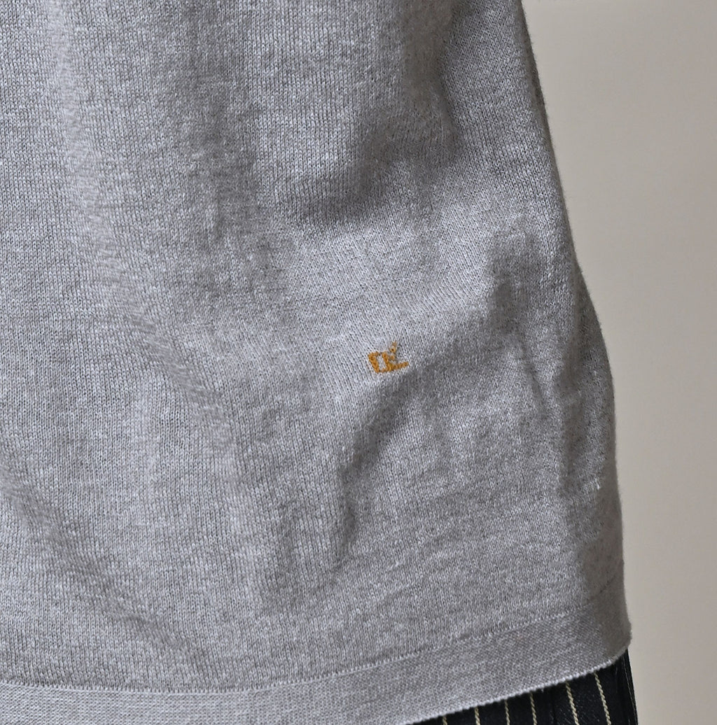 Whole Super Gauze 908 Henley Detail
