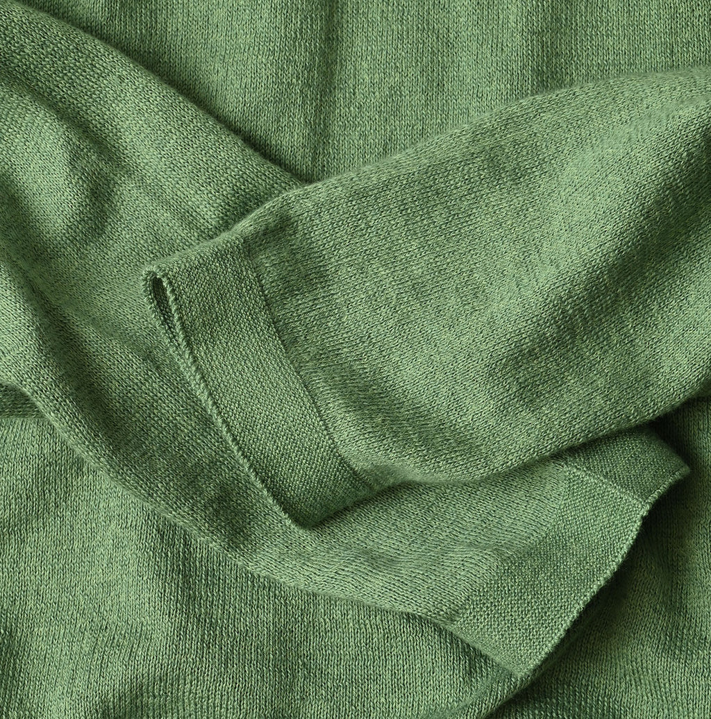 Whole Super Gauze 908 Henley Detail
