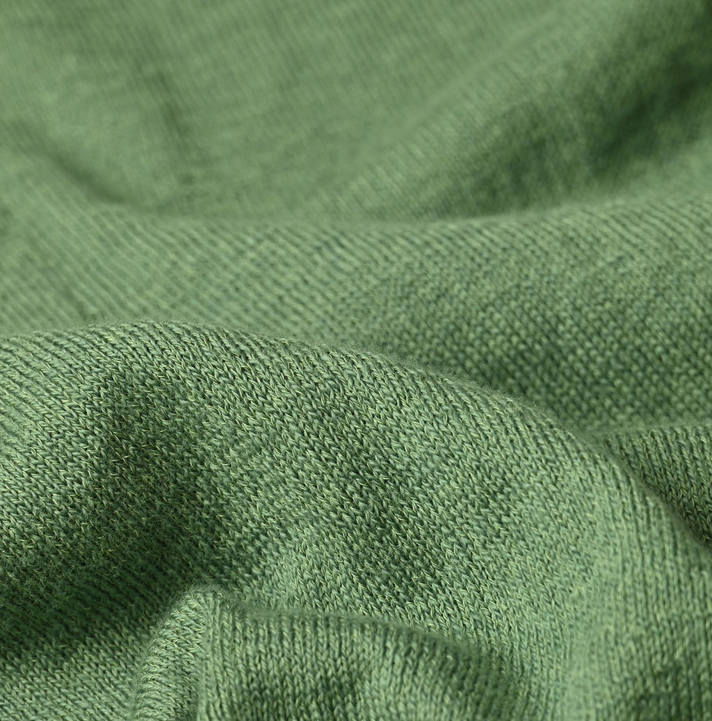 Whole Super Gauze 908 Henley Detail